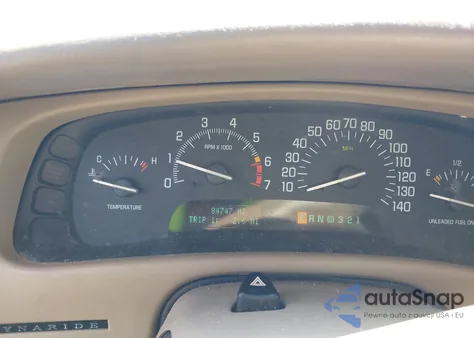 1997 Buick Park Avenue from USA, damaged, VIN 1G4CW52K7V4655792